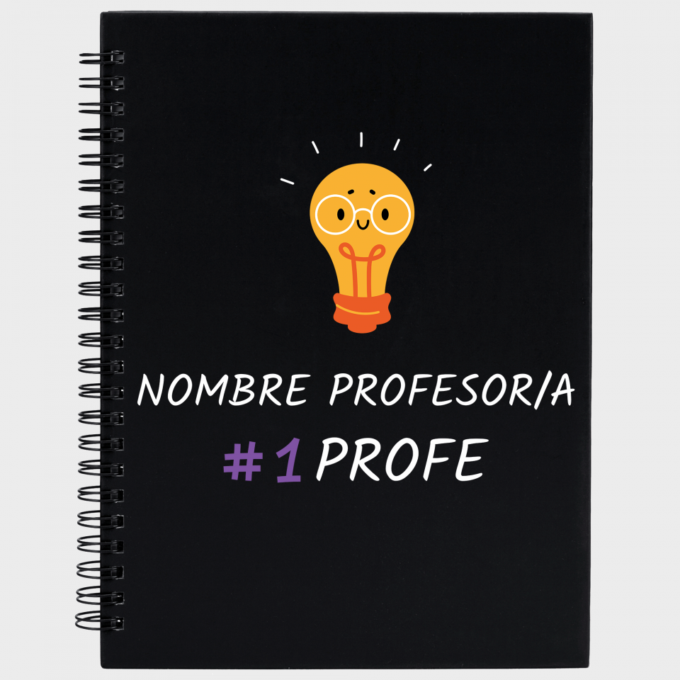 Libreta para profesor: Número uno