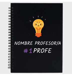 Libreta para profesor: Número uno