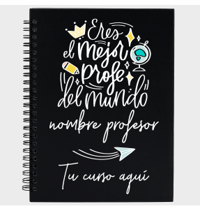 Libreta para profesor: El mejor profe