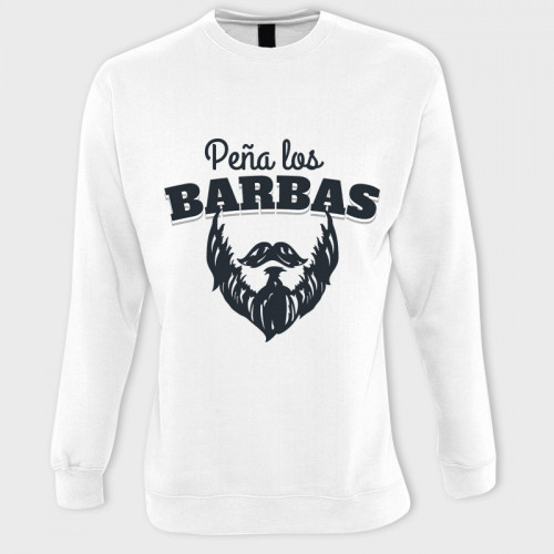 Sudaderas para peñas: Los barbas