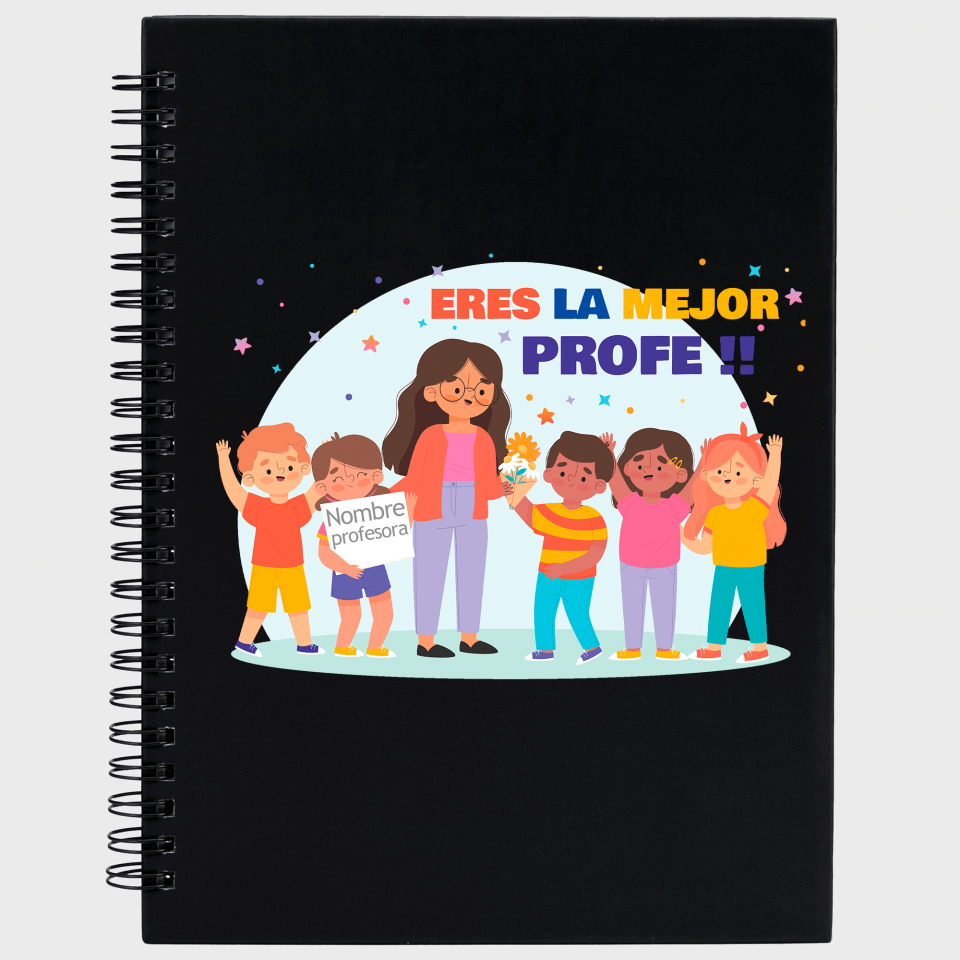 Libreta para profesora: Eres la mejor profe