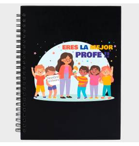 Libreta para profesora: Eres la mejor profe