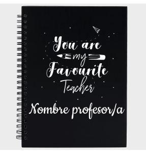 Libreta para profesor: You are my favourite teacher