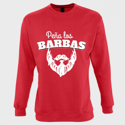 Sudaderas para peñas: Los barbas