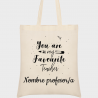 Bolsa de tela para profesor: You are my favourite teacher