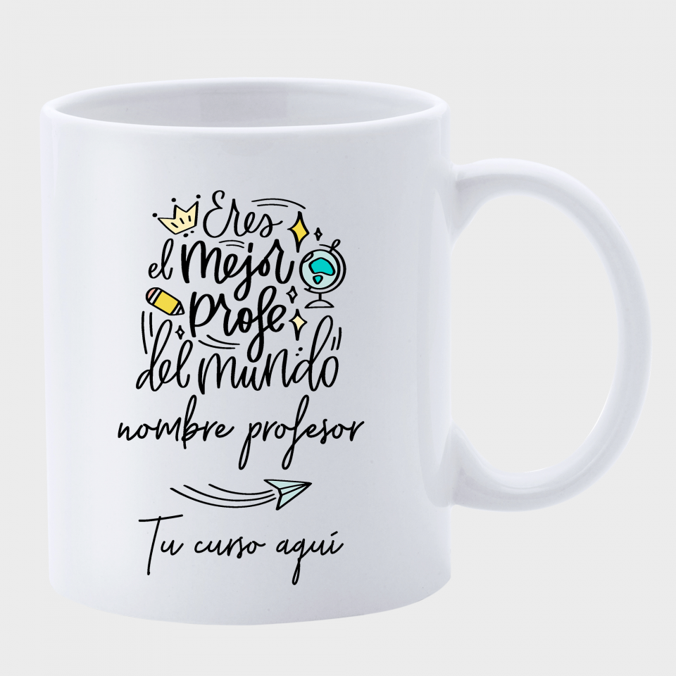 Taza para profesor: El mejor profe