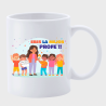 Taza para profesora: Eres la mejor profe