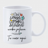 Taza para profesora: La mejor profe