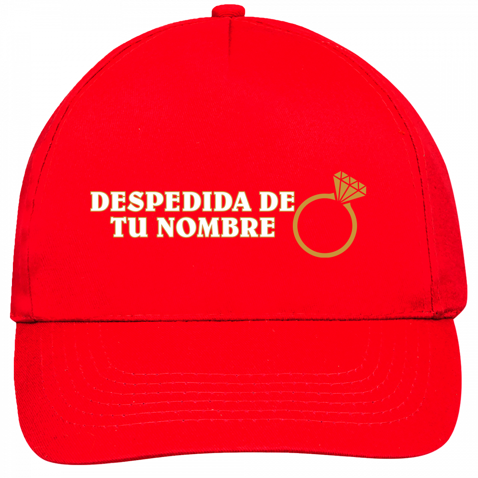 Gorra despedida de soltero: anillo