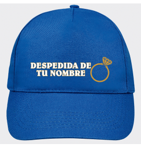 Gorra despedida de soltero: anillo