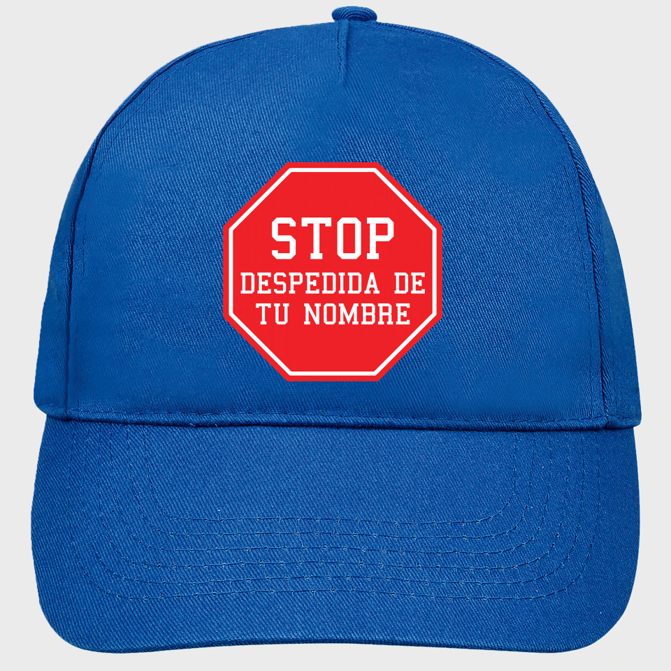 Gorra despedida de soltero: stop