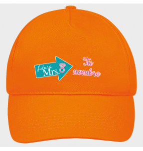 Gorra despedida de soltera: futura mrs