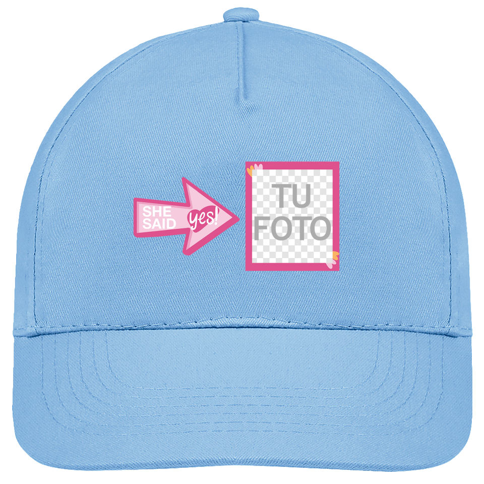 Gorra despedida de soltera: she said yes