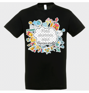 Camiseta para profesor: Muchas gracias profe