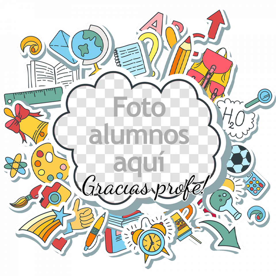 Camiseta para profesor: Muchas gracias profe