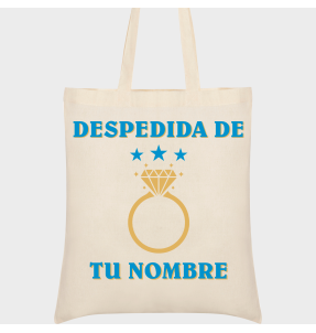 Bolsa de tela para despedida de soltero: anillo