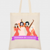 Bolsa de tela para despedida de soltera: grupo amigas