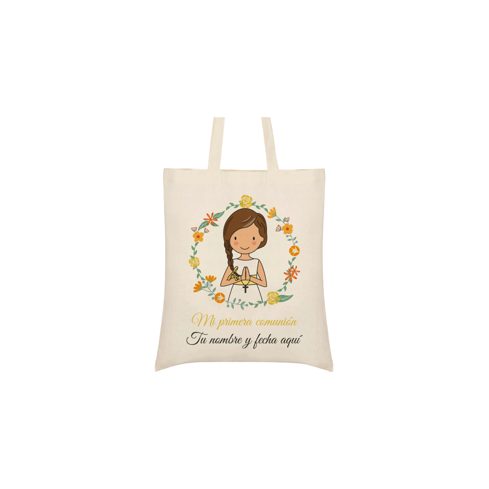 Test - Bolsa de tela comunión chica