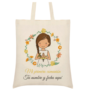 Test - Bolsa de tela comunión chica