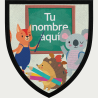 Parche escudo animales