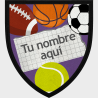 Parche escudo deporte