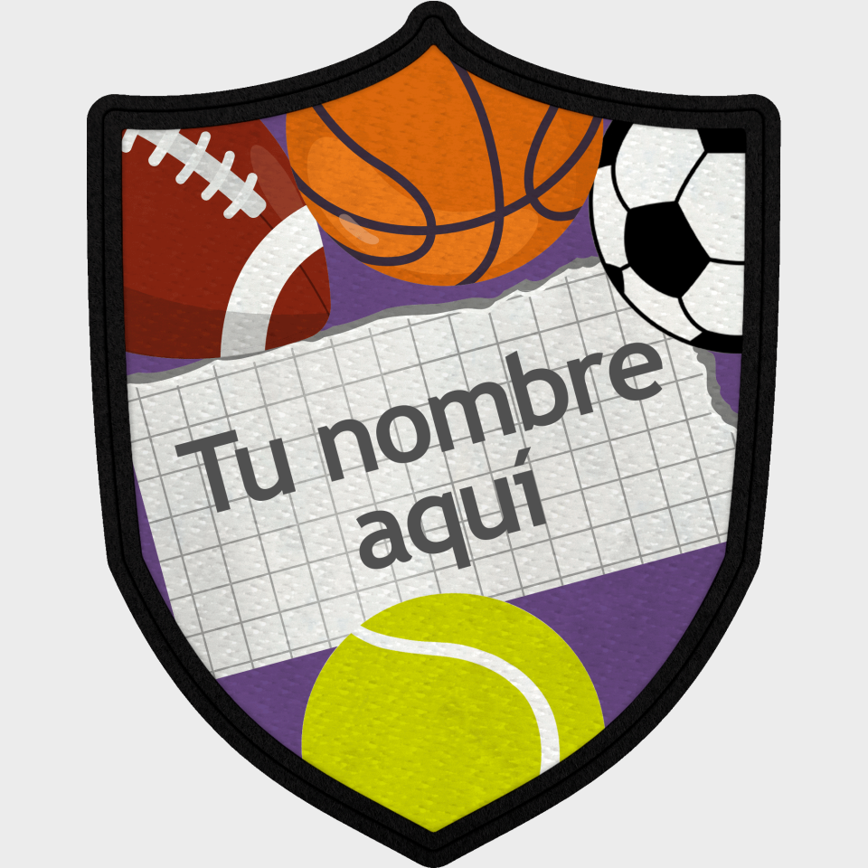 Parche escudo 2 deporte