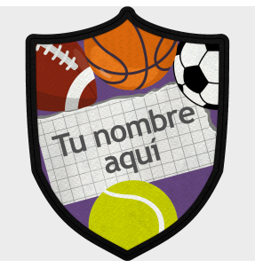 Parche escudo 2 deporte