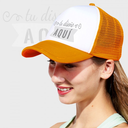 Gorra de malla de 5 paneles personalizada