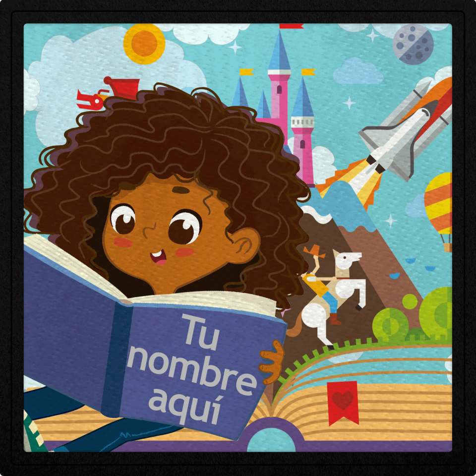 Parche cuadrado cuento