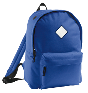 Mochila adulto con parche rombo personalizada