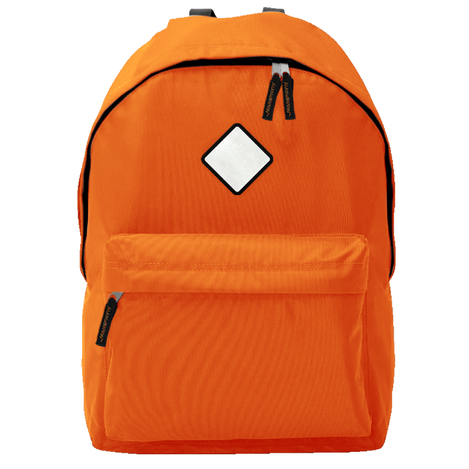 Mochila adulto con parche rombo personalizada