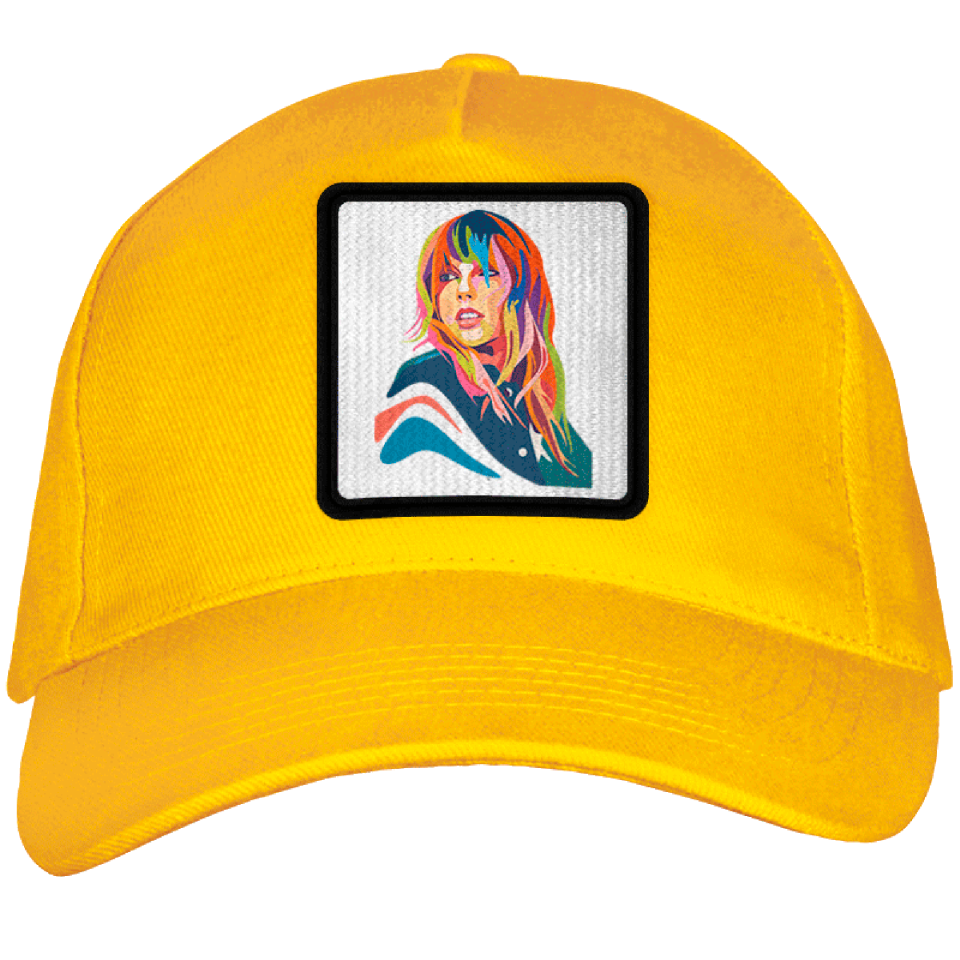 Gorra con parche personalizado