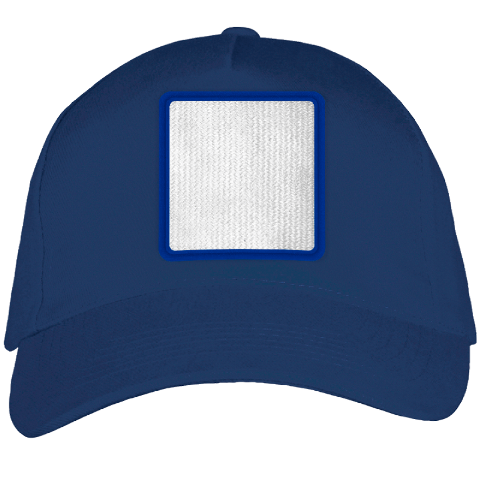Gorra con parche personalizado