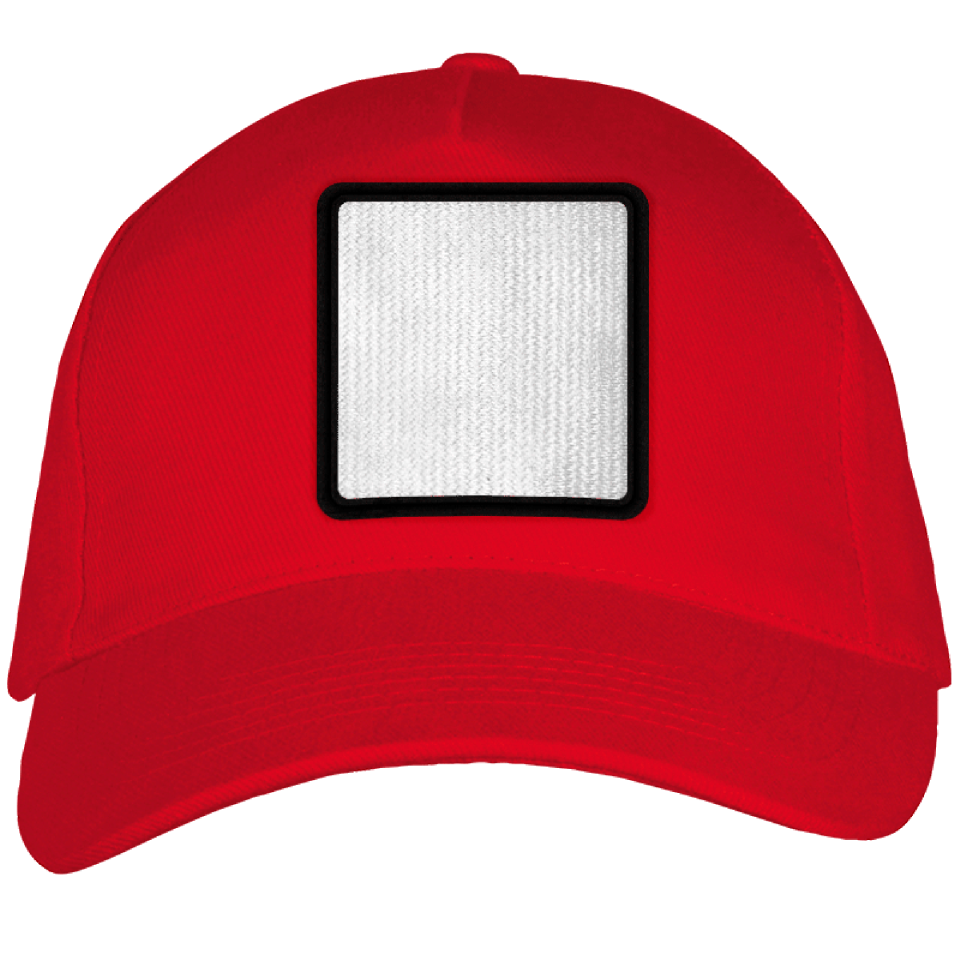 Gorra con parche personalizado