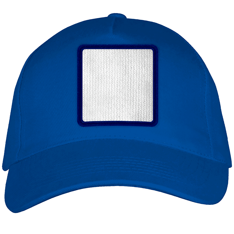 Gorra con parche personalizado