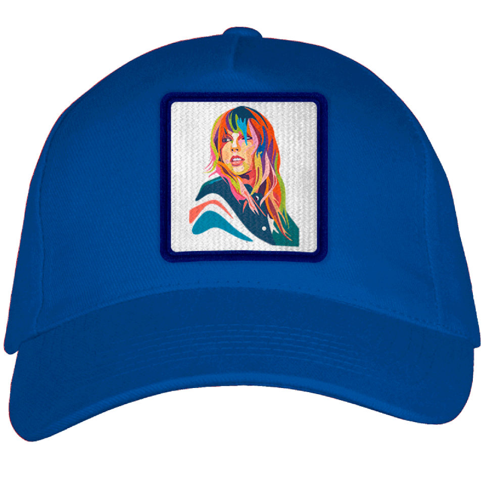 Gorra con parche personalizado