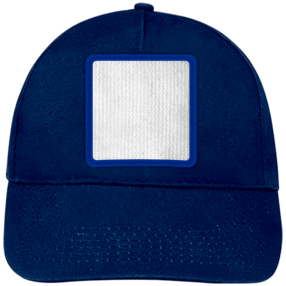 Gorra infantil con parche personalizado