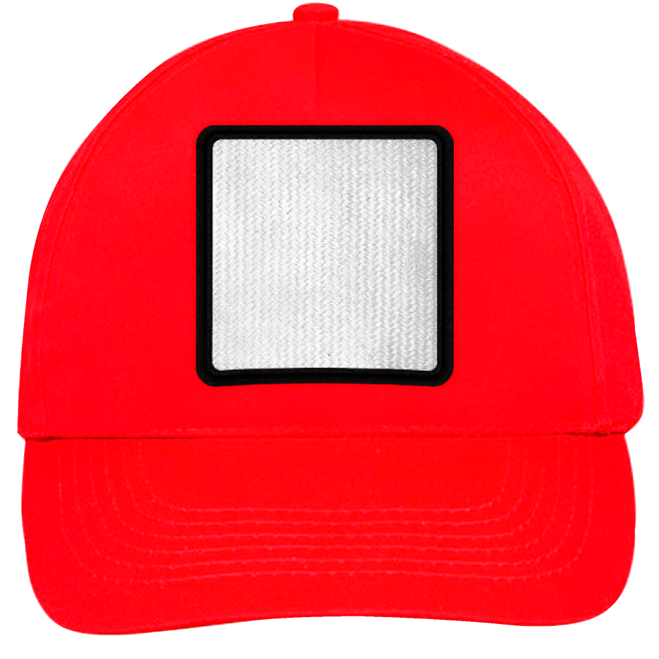 Gorra infantil con parche personalizado