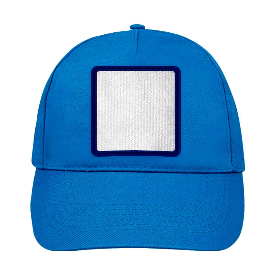 Gorra infantil con parche personalizado