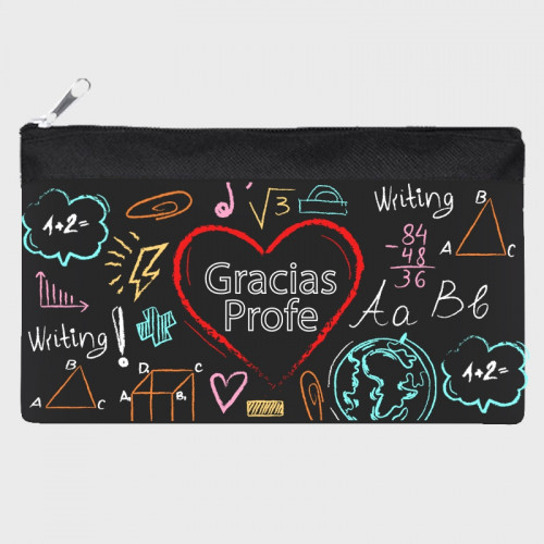 Estuche para profesor:  gracias