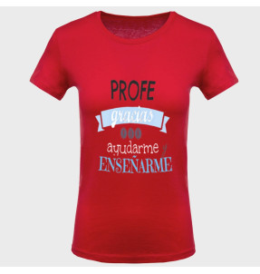 Camiseta para profesora: profe
