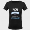 Camiseta para profesora: profe