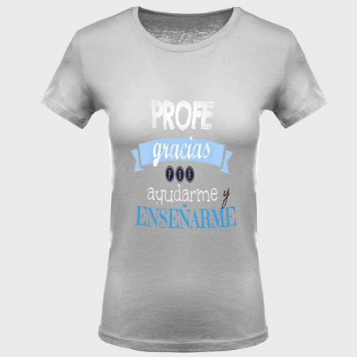Camiseta para profesora: profe