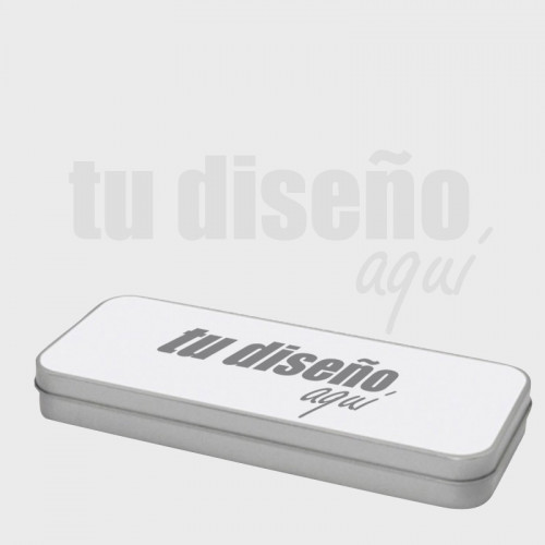 Estuche metálico personalizado