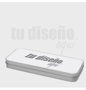 Estuche metálico personalizado
