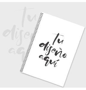 Cuaderno A5 personalizado