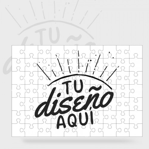 Puzzle rectangular 70 piezas personalizado