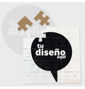 Puzzle 25 piezas de madera personalizado personalizado