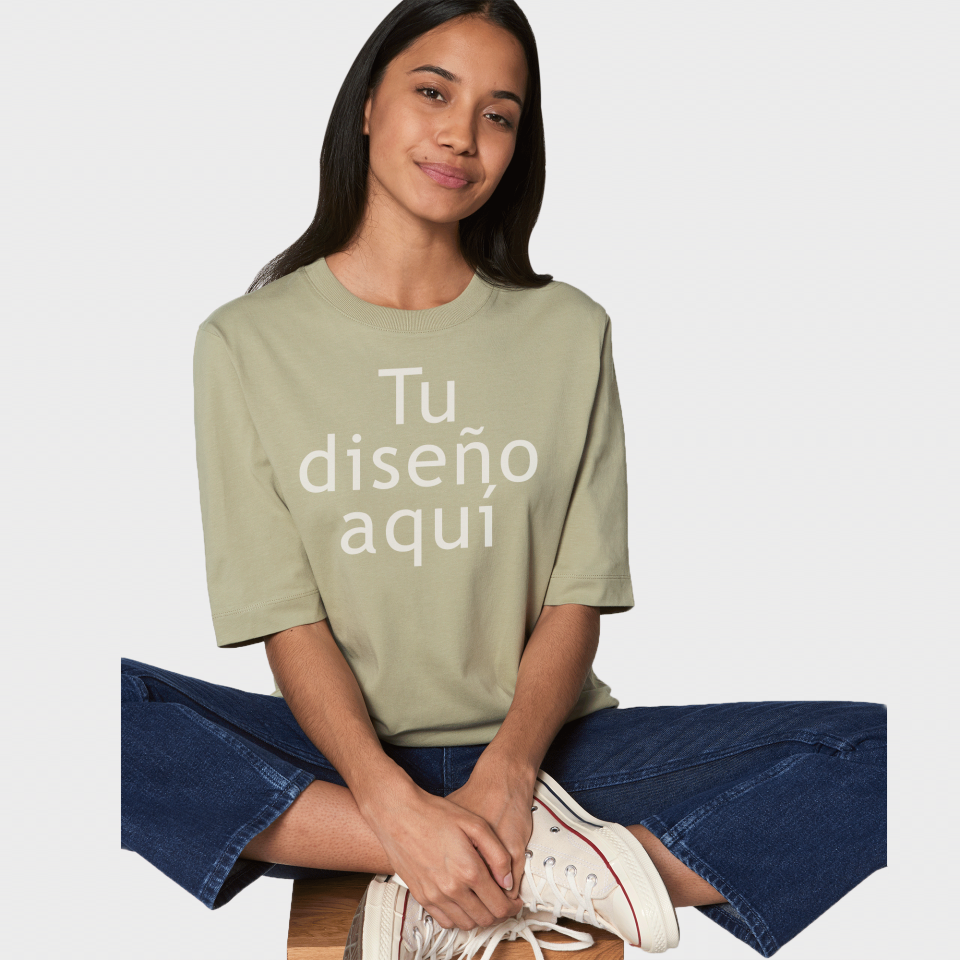 Camiseta mujer algodón orgánico Stanley/Stella Fringes personalizada