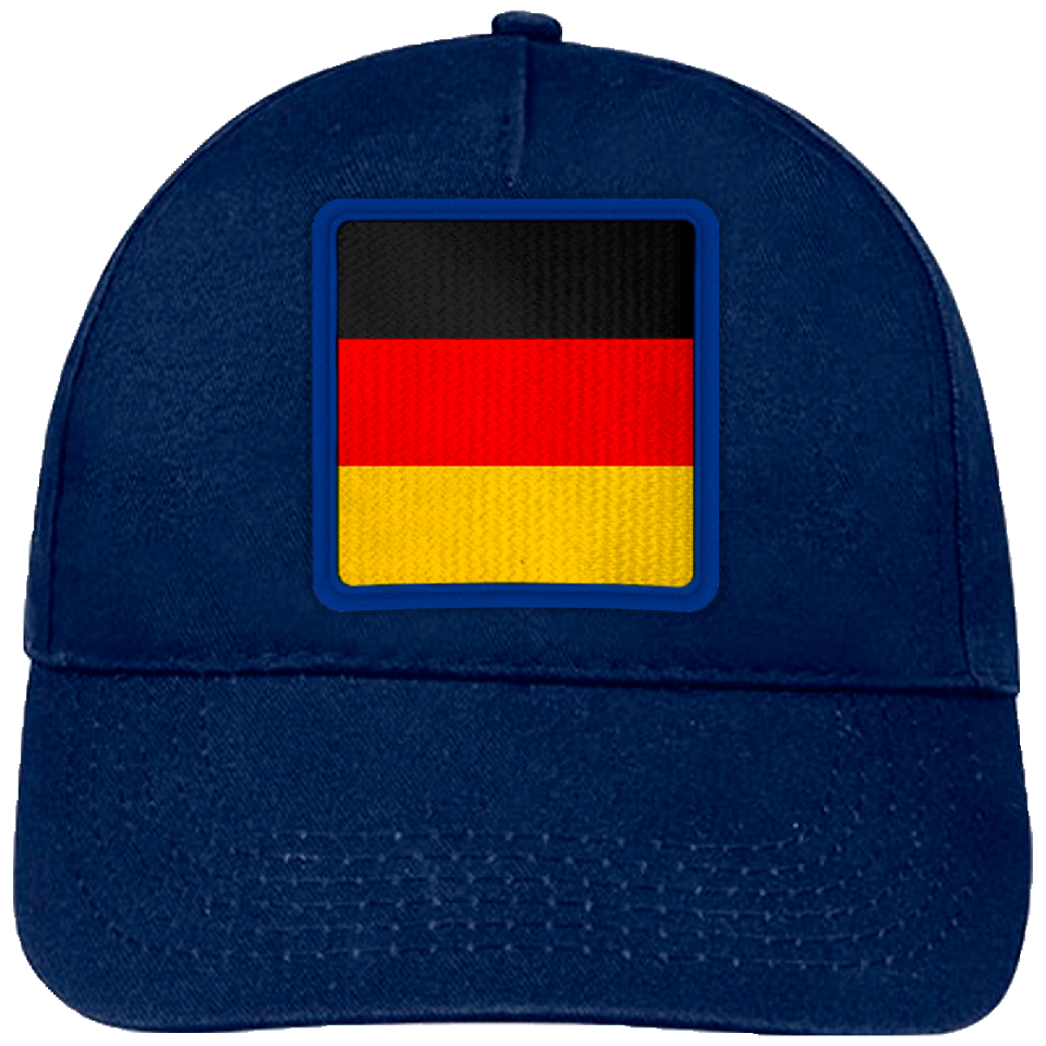 Gorra infantil con bandera Alemania